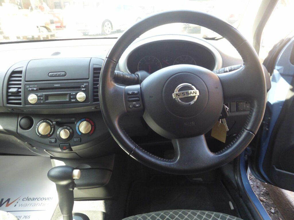 Nissan Micra Hatchback 1.2 16V Activ Black 200756 Blue #11