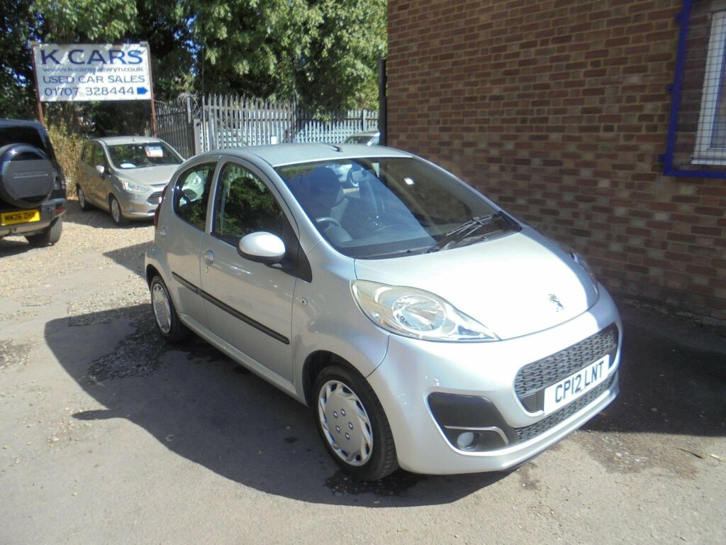Peugeot 107 1.0 12V Active Euro 5 Silver #2