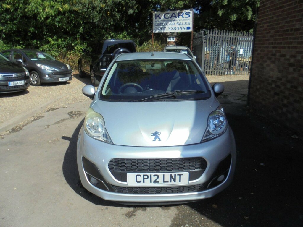 Peugeot 107 1.0 12V Active Euro 5 Silver #3