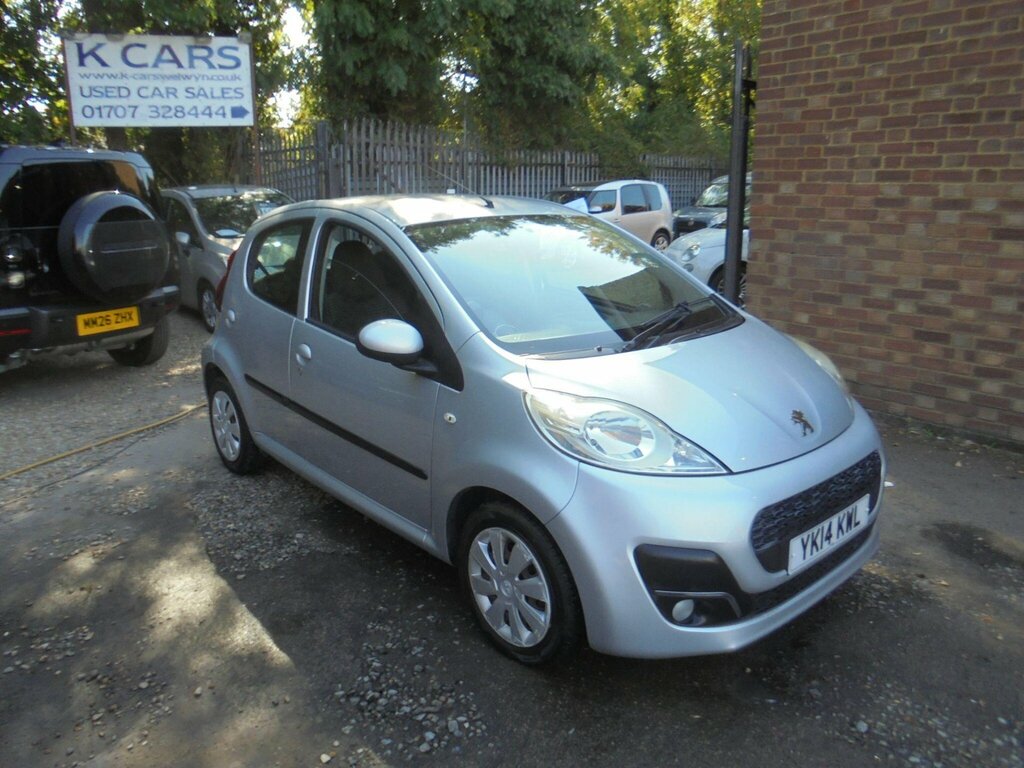 Peugeot 107 1.0 12V Active Euro 5 Silver #2