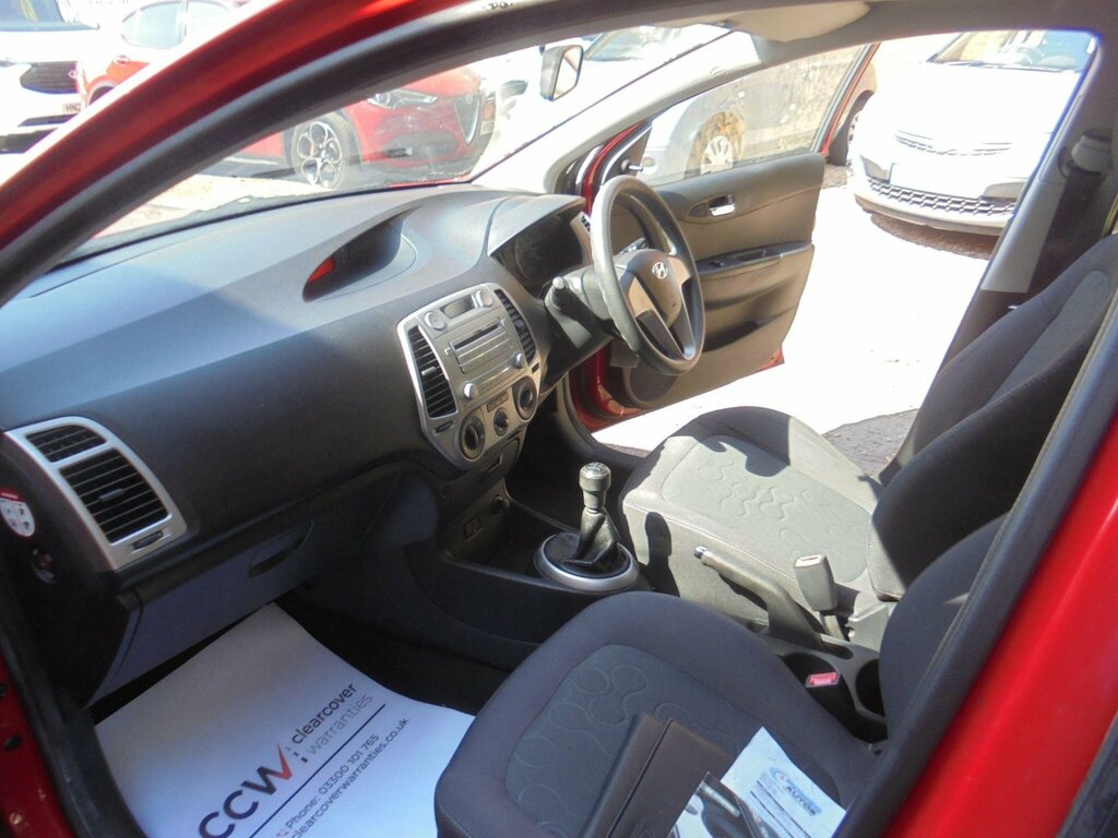 Hyundai I20 1.2 Comfort Hatchback Euro 4 77 Red #10