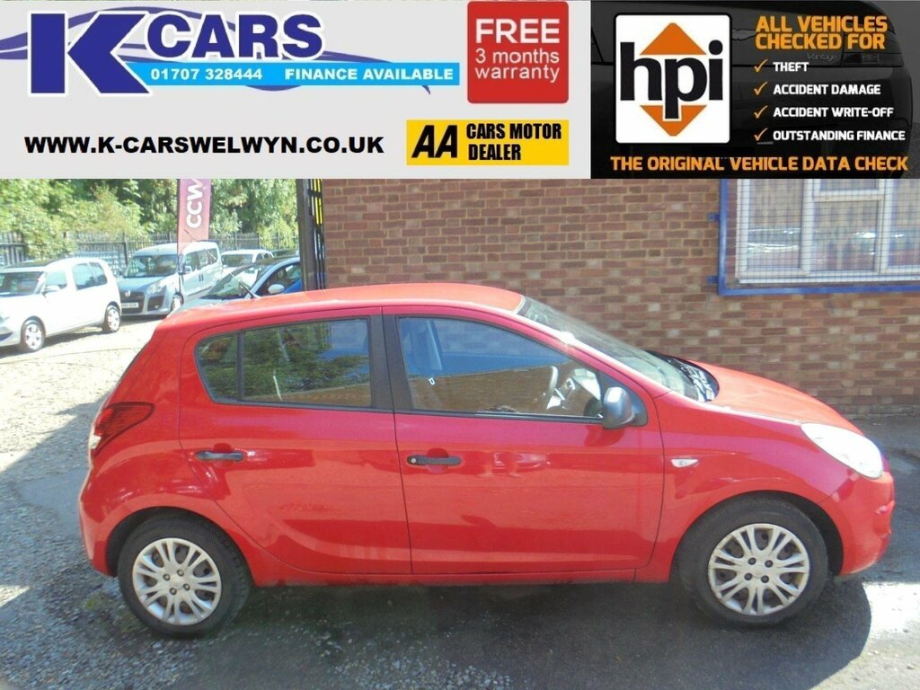 Hyundai I20 1.2 Classic Euro 4 Red