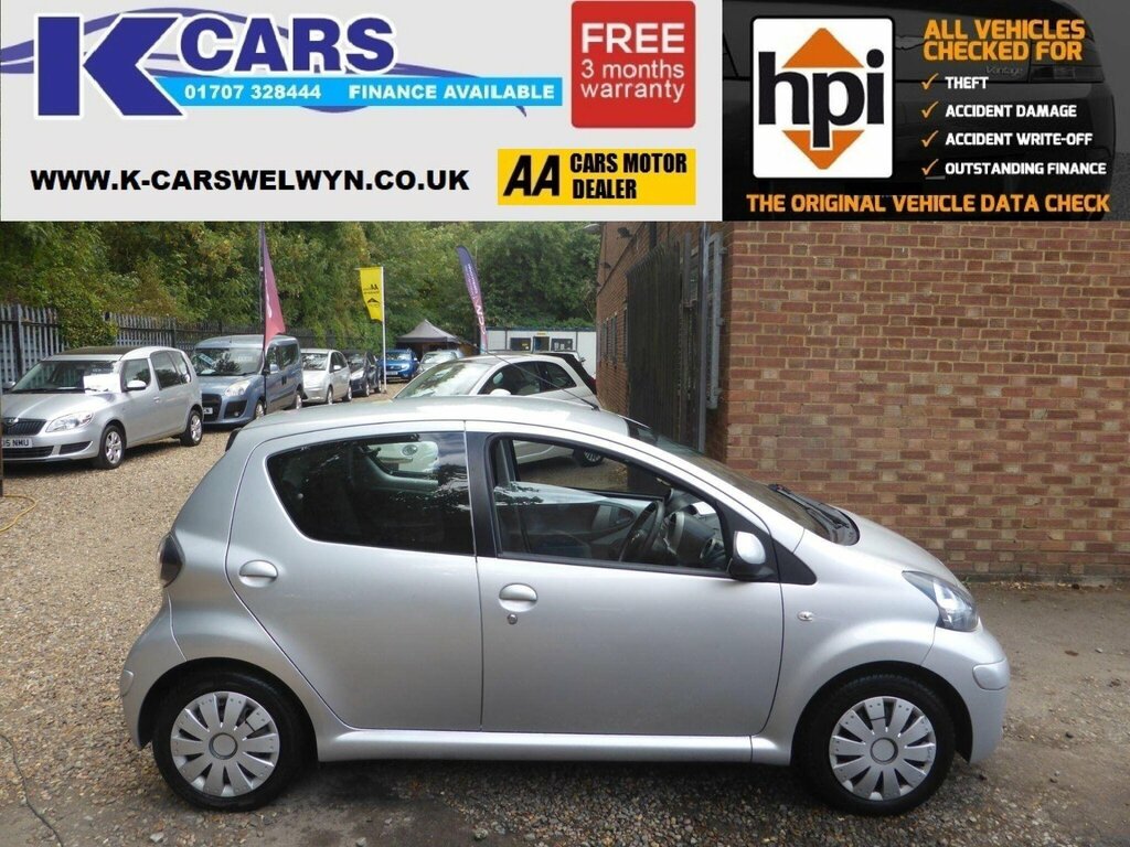 Toyota Aygo 1.0 Vvt-i Ice Euro 5 Silver