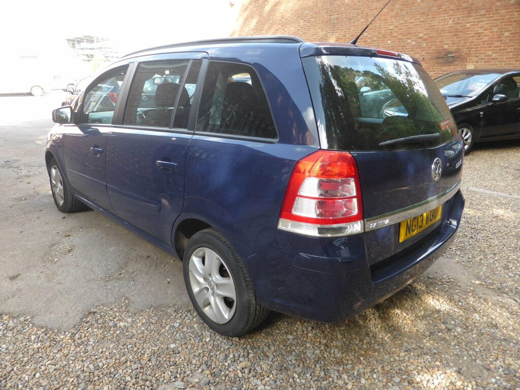 Vauxhall Zafira 1.6 16V Exclusiv Euro 5 Blue #6