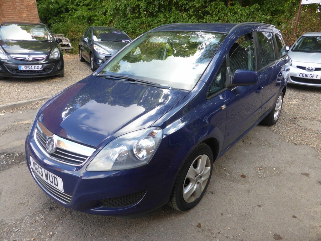 Vauxhall Zafira 1.6 16V Exclusiv Euro 5 Blue #5