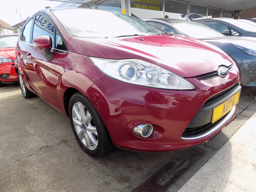 Ford Fiesta 1.6 Titanium Econetic Tdci Free Tax, 1X Owner Blue #13