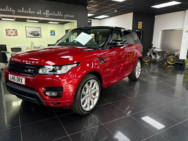 Land Rover Range Rover Sport Sd V6 Hse Dynamic Red #2
