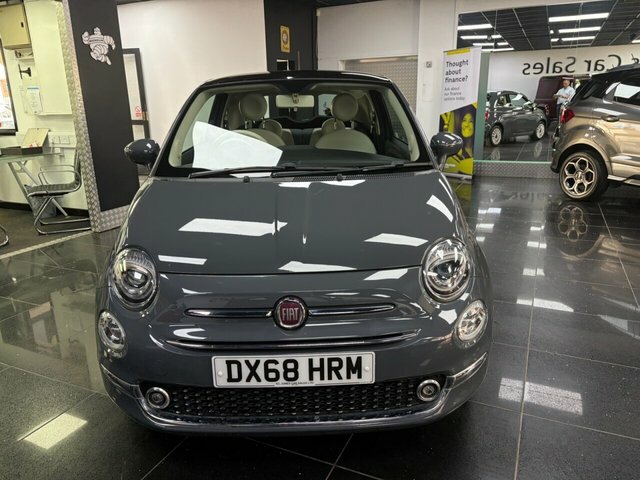 Fiat 500 Lounge Hatchback Grey #2