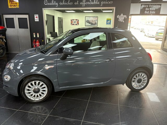 Fiat 500 Lounge Hatchback Grey #4