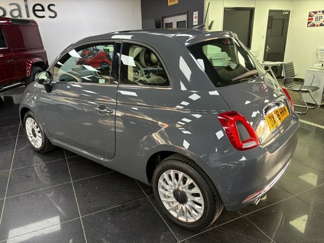 Fiat 500 Lounge Hatchback Grey #3