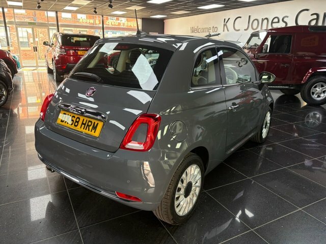 Fiat 500 Lounge Hatchback Grey #6
