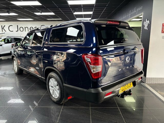 SsangYong Musso Rhino Pickup Double Cab SJ72DJF Blue #2