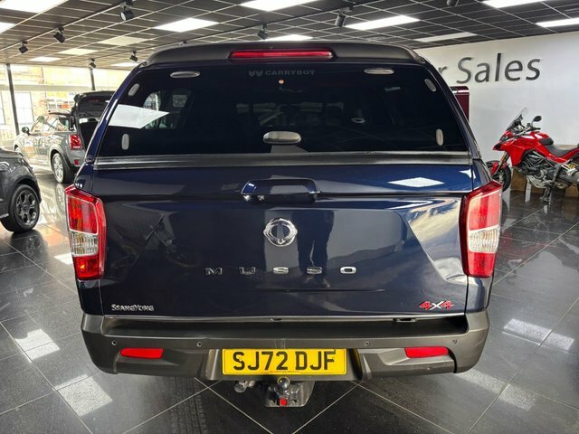 SsangYong Musso Rhino Pickup Double Cab SJ72DJF Blue #3