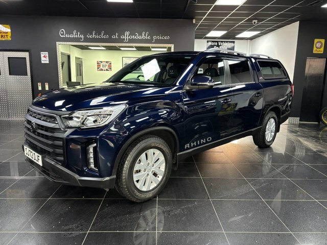 SsangYong Musso Rhino Pickup Double Cab Blue