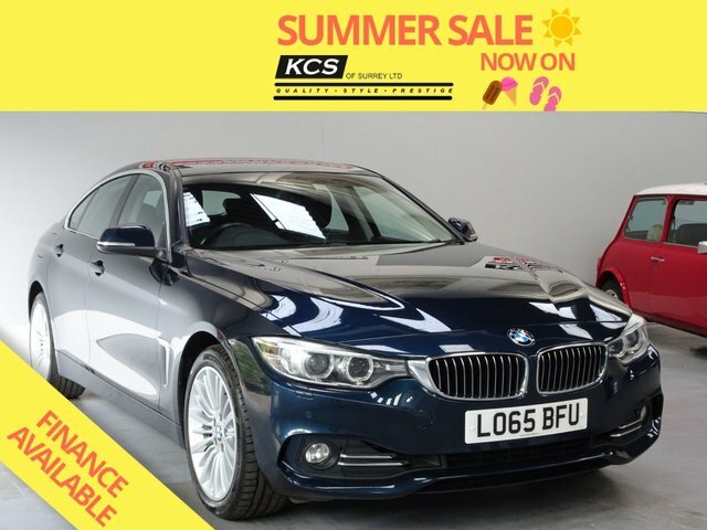BMW 4 Series Gran Coupe 3.0 430D Luxury Hatchback Xdrive E Blue