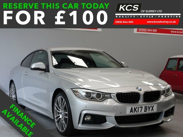BMW 4 Series Gran Coupe 2.0 420D M Sport Coupe Xdrive Euro Silver