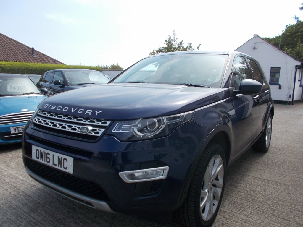 Land Rover Discovery Sport 2.0 Discovery Sport Hse Td4 4Wd Blue #9
