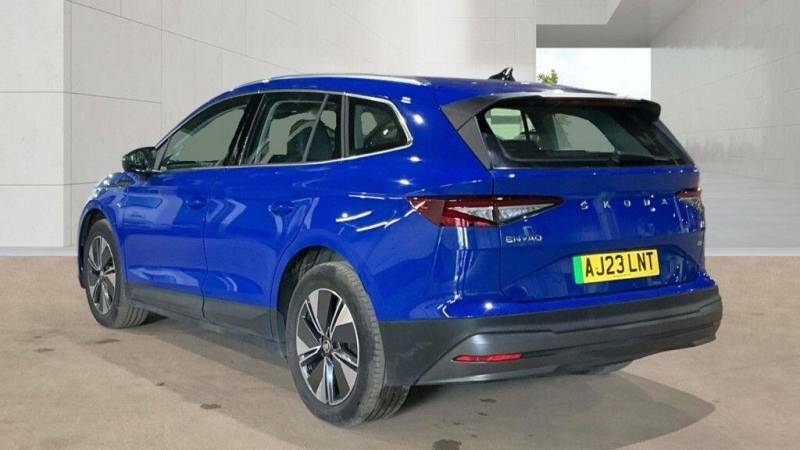 Skoda ENYAQ Iv 82Kwh 80 Dc135kw Blue #3