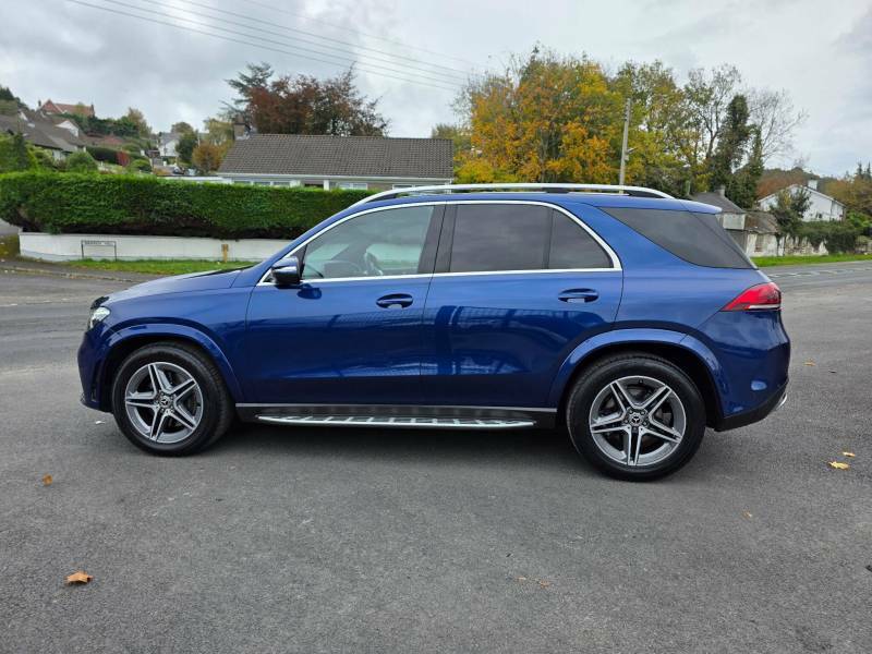 Mercedes-Benz GLE Class 2.0 Gle300d Amg Line G-tronic 4Matic Euro 6 Ss Blue #3