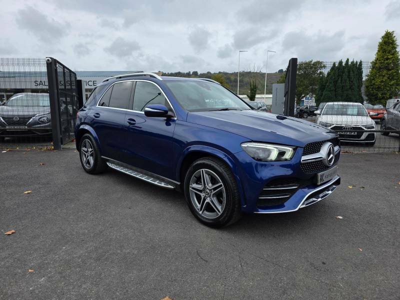 Mercedes-Benz GLE Class 2.0 Gle300d Amg Line G-tronic 4Matic Euro 6 Ss Blue