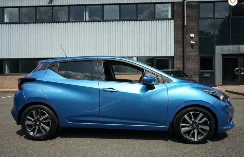 Nissan Micra 1.0 Ig-t Tekna Xtron Euro 6 Ss Blue #4