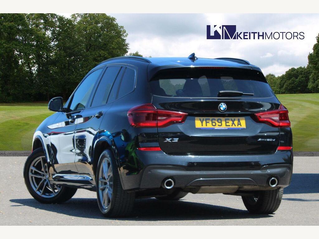 BMW X3 2.0 20D M Sport Suv Xdrive Black #2