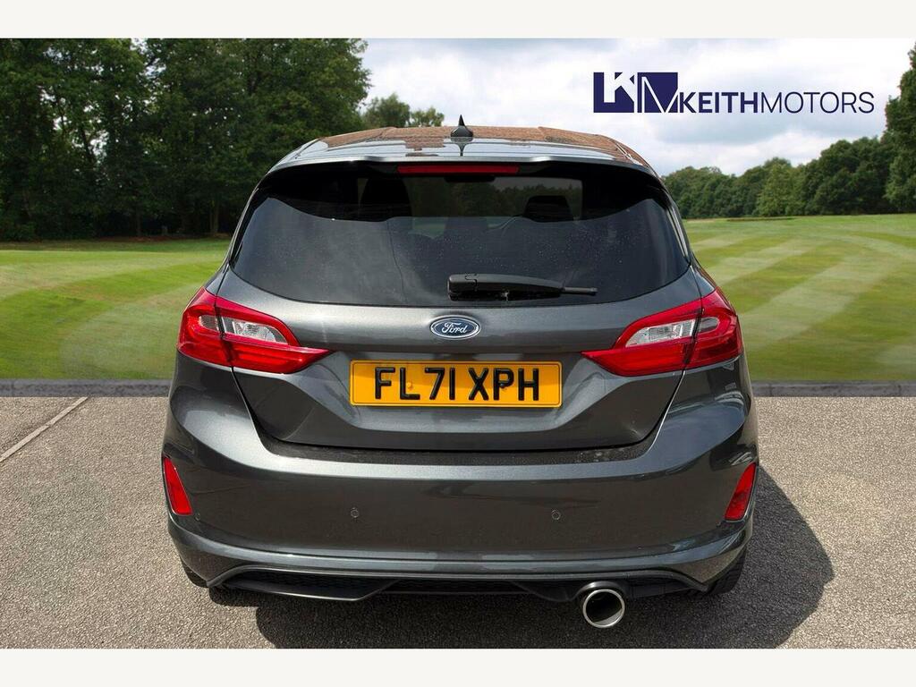 Ford Fiesta 1.0 Ecoboost Hybrid Mhev 125 St-line Edition Blue #4