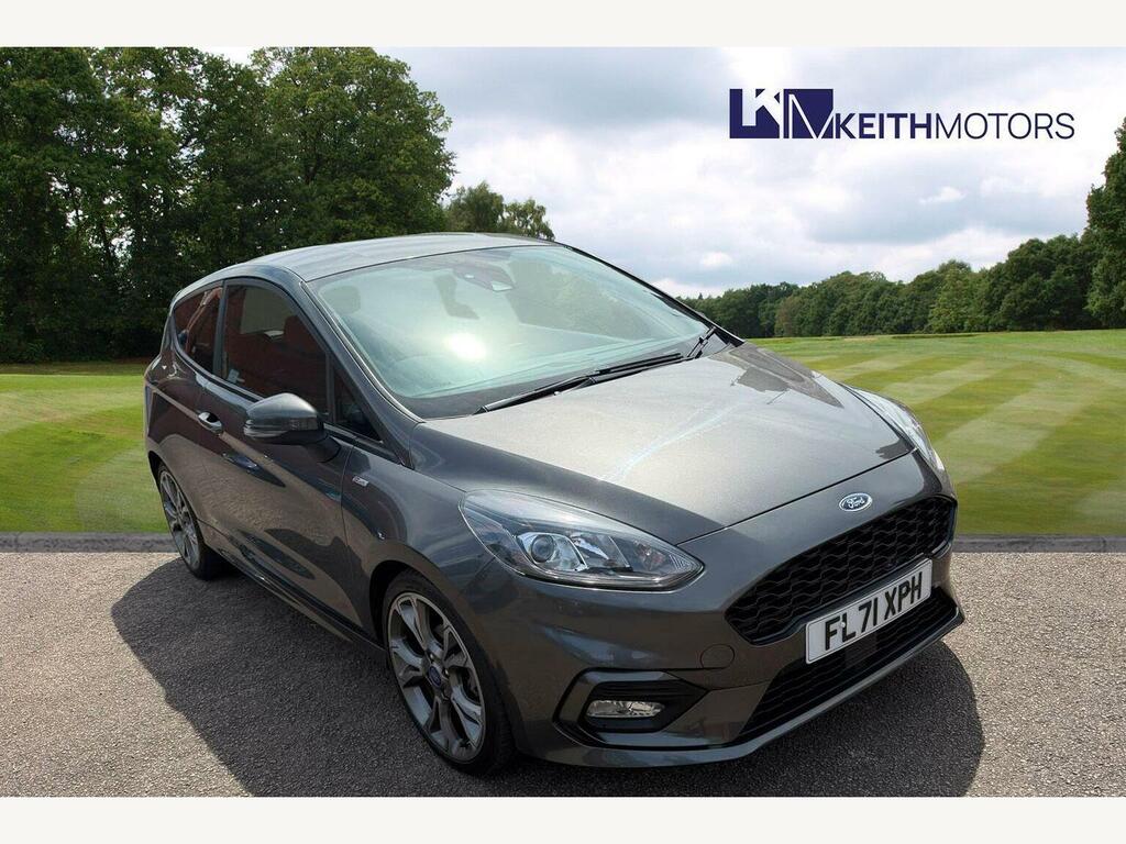 Ford Fiesta 1.0 Ecoboost Hybrid Mhev 125 St-line Edition Blue #1