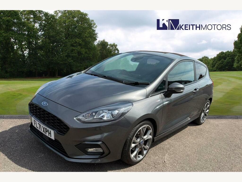 Ford Fiesta 1.0 Ecoboost Hybrid Mhev 125 St-line Edition Blue #3