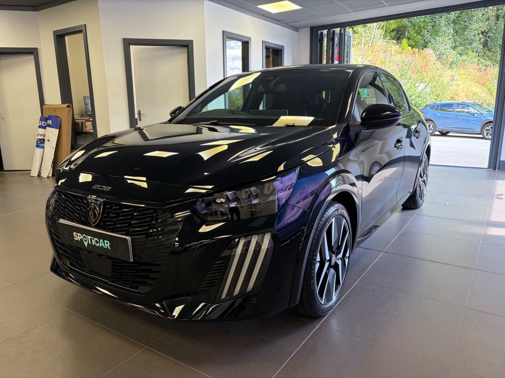 Peugeot 208 1.2 Puretech Gt Euro 6 Ss MT25RNX Black #3