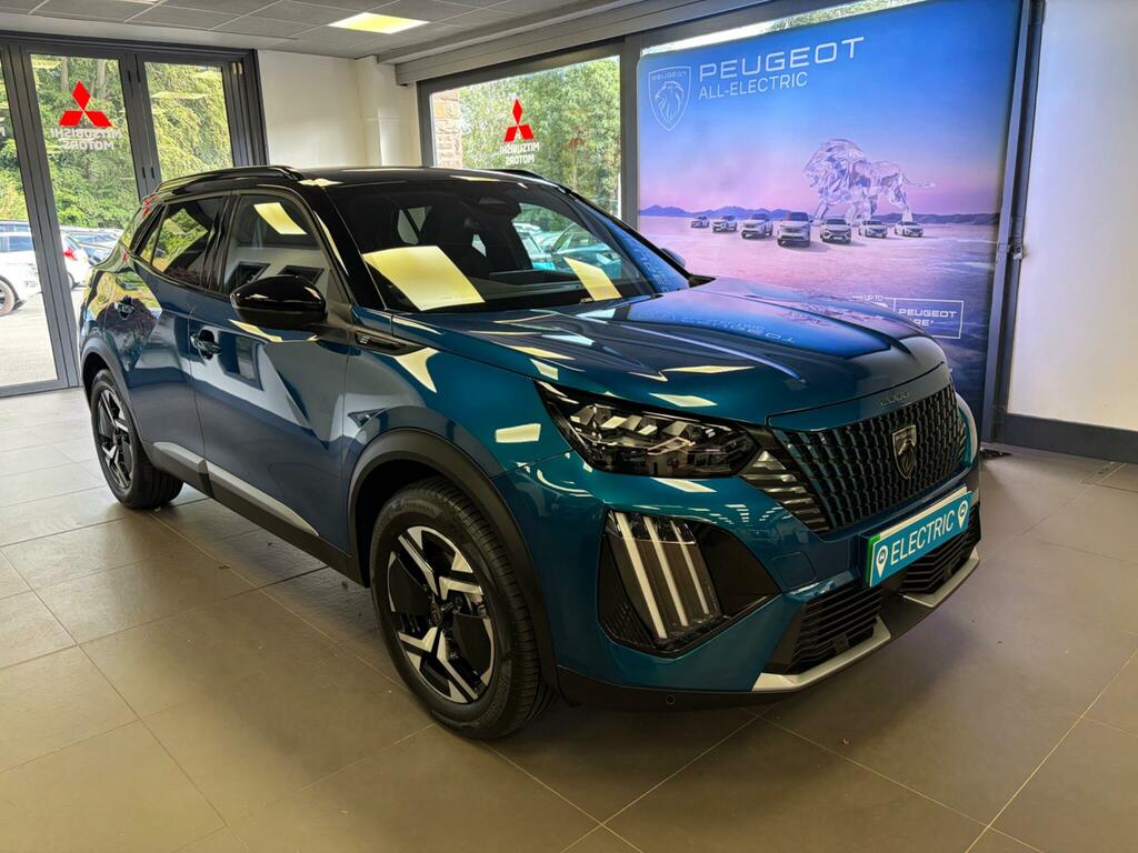 Peugeot e-2008 54Kwh Gt 11Kw Charger Blue