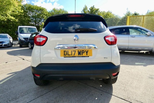 Renault Captur 2017 0.9 Tce Energy Dynamique S Nav Suv White #6