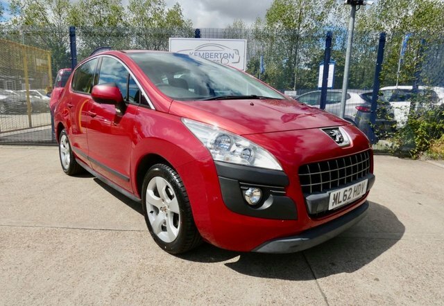 Peugeot 3008 2012 1.6 Hdi Active Suv Euro 5 Red
