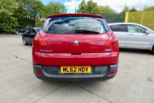 Peugeot 3008 2012 1.6 Hdi Active Suv Euro 5 Red #6