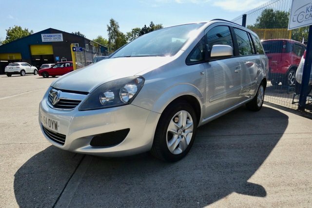 Vauxhall Zafira 2014 1.8 16V Exclusiv Mpv Euro 5 Silver #3