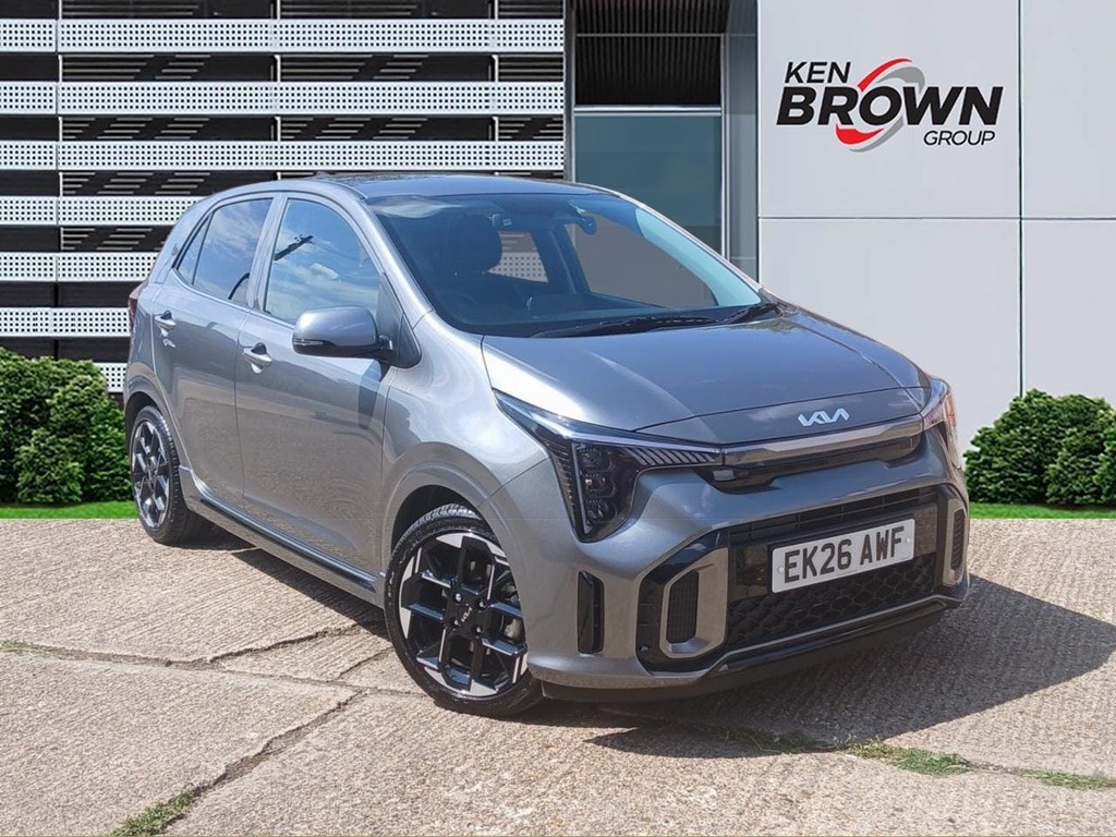 Kia Picanto 1.0 Gt Line Hatchback Amt EK26AWF Grey