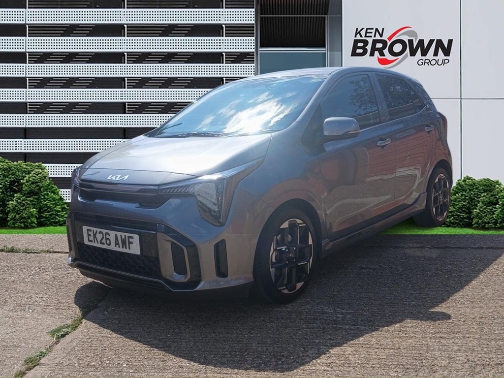 Kia Picanto 1.0 Gt Line Hatchback Amt EK26AWF Grey #6