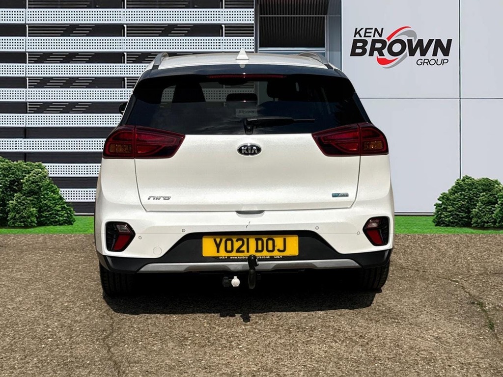 Kia Niro 1.6 Gdi 4 Suv Hybrid Dct YO21DOJ White #6