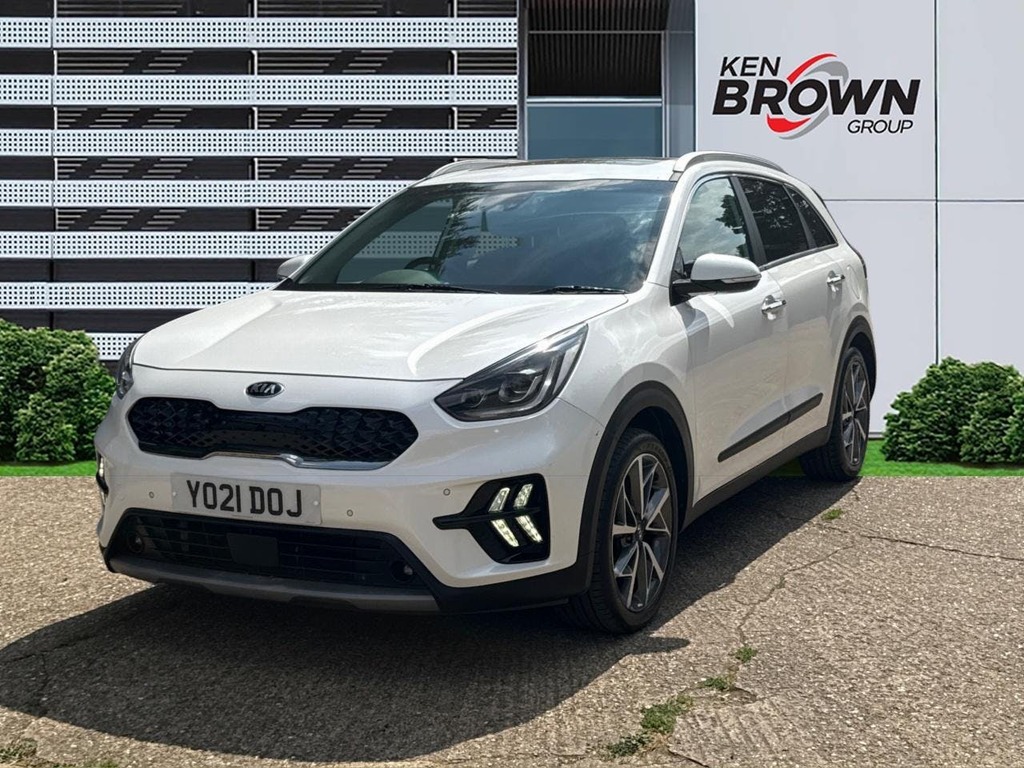 Kia Niro 1.6 Gdi 4 Suv Hybrid Dct YO21DOJ White #4