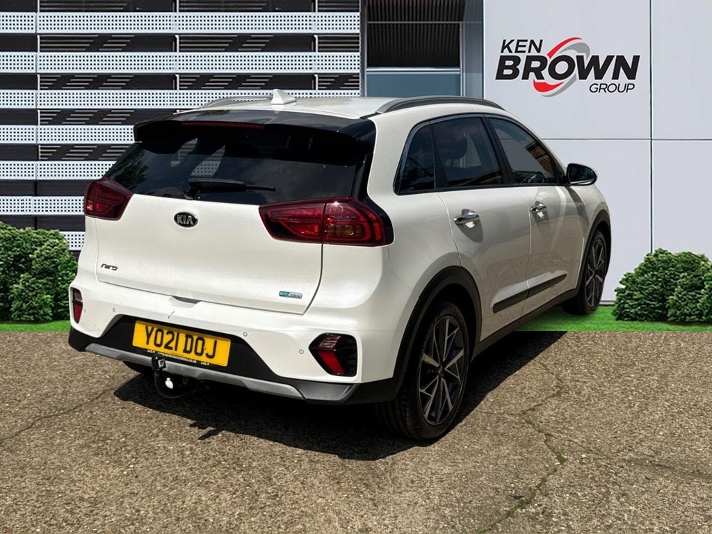 Kia Niro 1.6 Gdi 4 Suv Hybrid Dct YO21DOJ White #5
