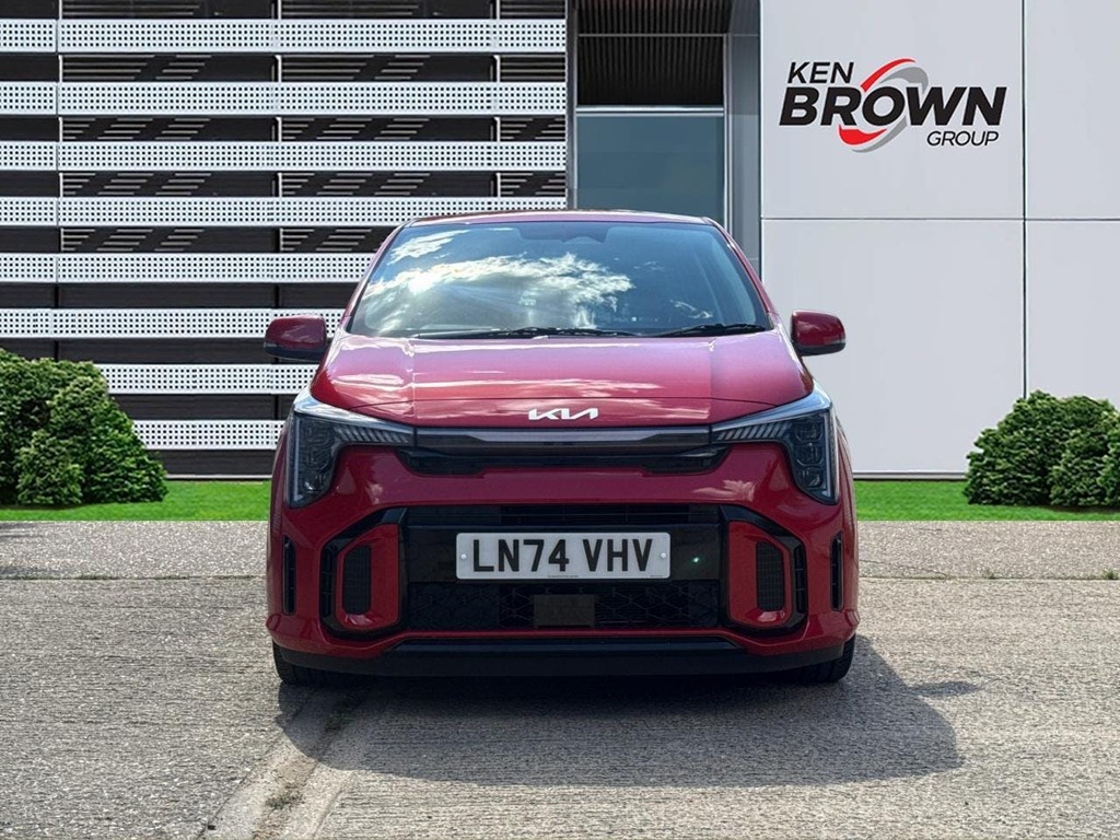 Kia Picanto 1.2 Gt Line S Hatchback Amt LN74VHV Red #4