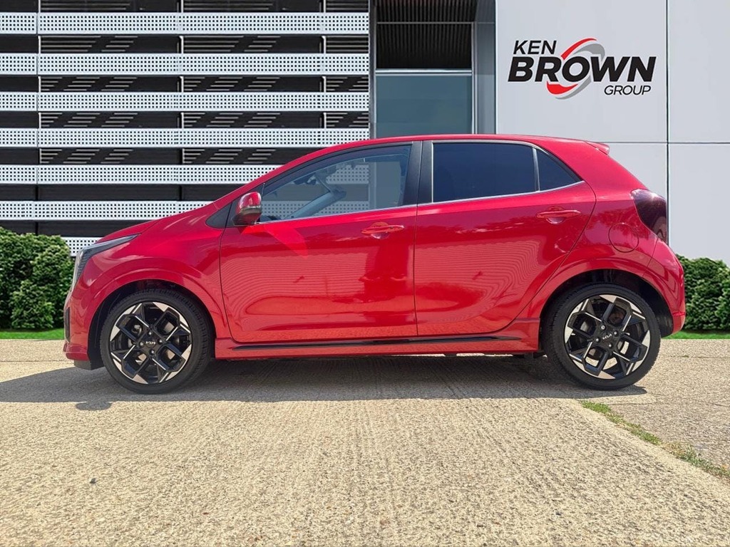 Kia Picanto 1.2 Gt Line S Hatchback Amt LN74VHV Red #3