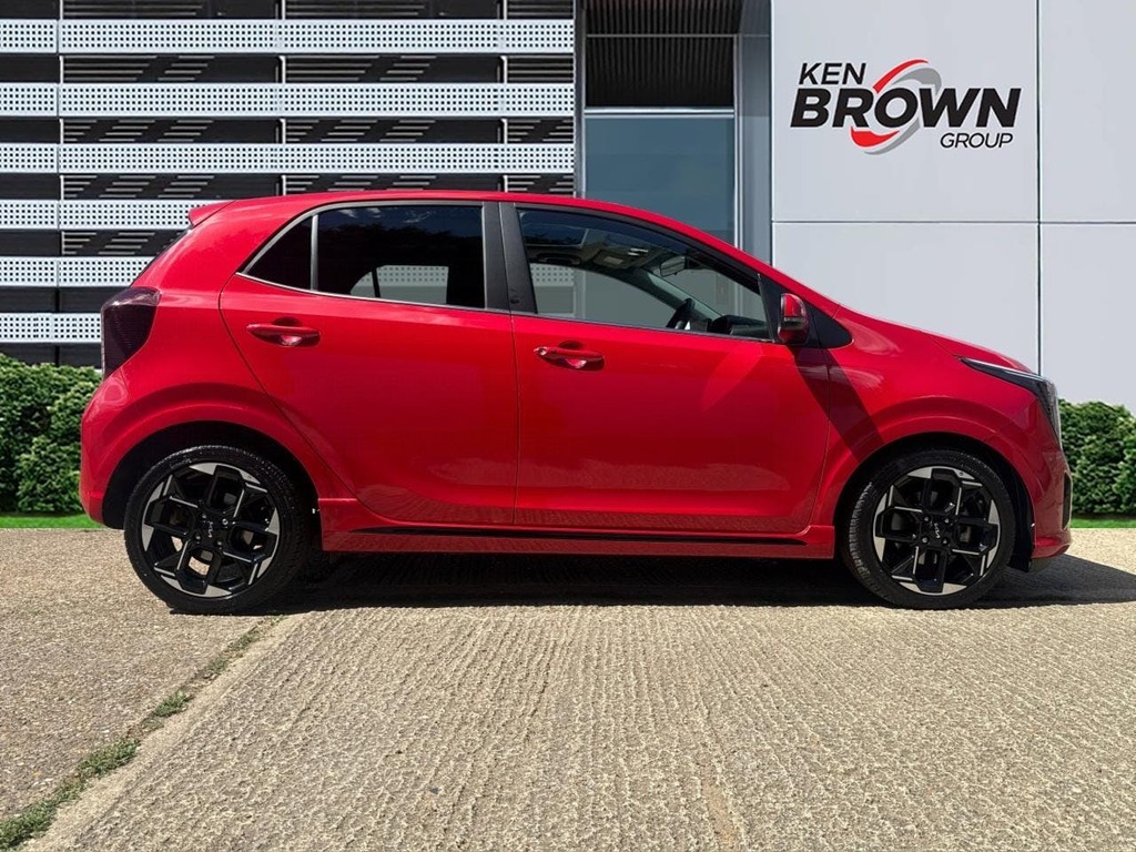 Kia Picanto 1.2 Gt Line S Hatchback Amt LN74VHV Red #5