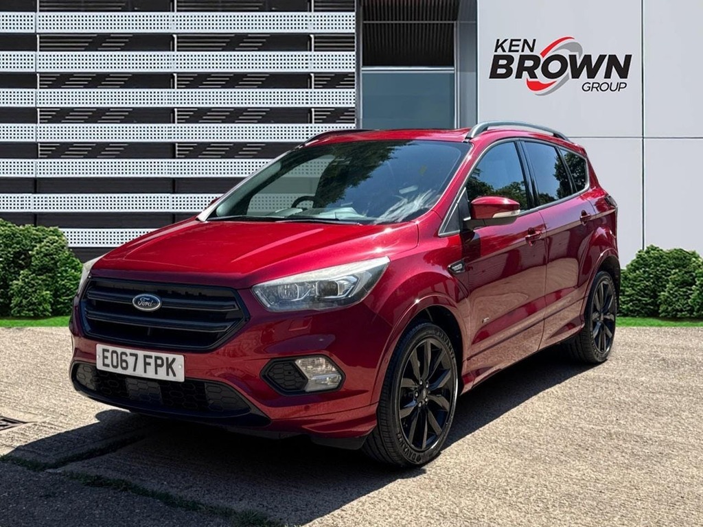 Ford Kuga 2.0 Tdci St Line X Suv Powershift Awd Red #4