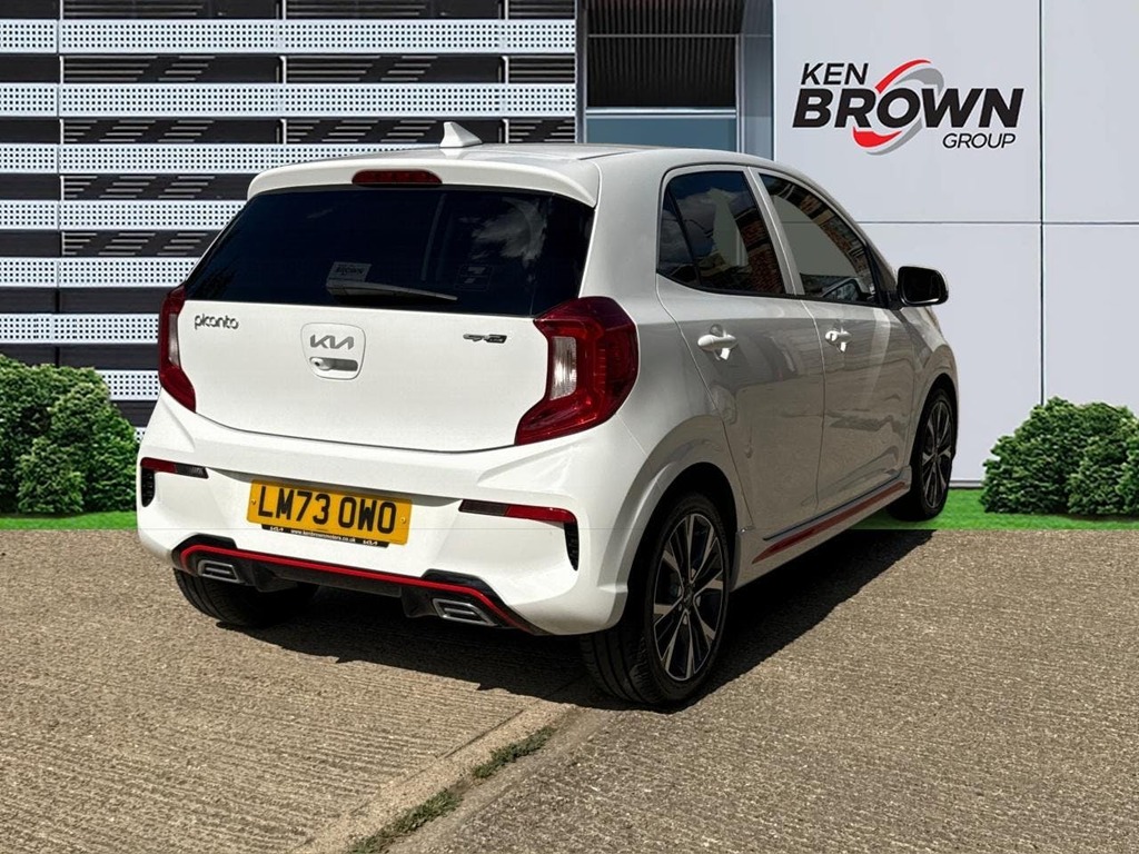 Kia Picanto 1.0 Dpi Gt Line Hatchback LM73OWO White #5