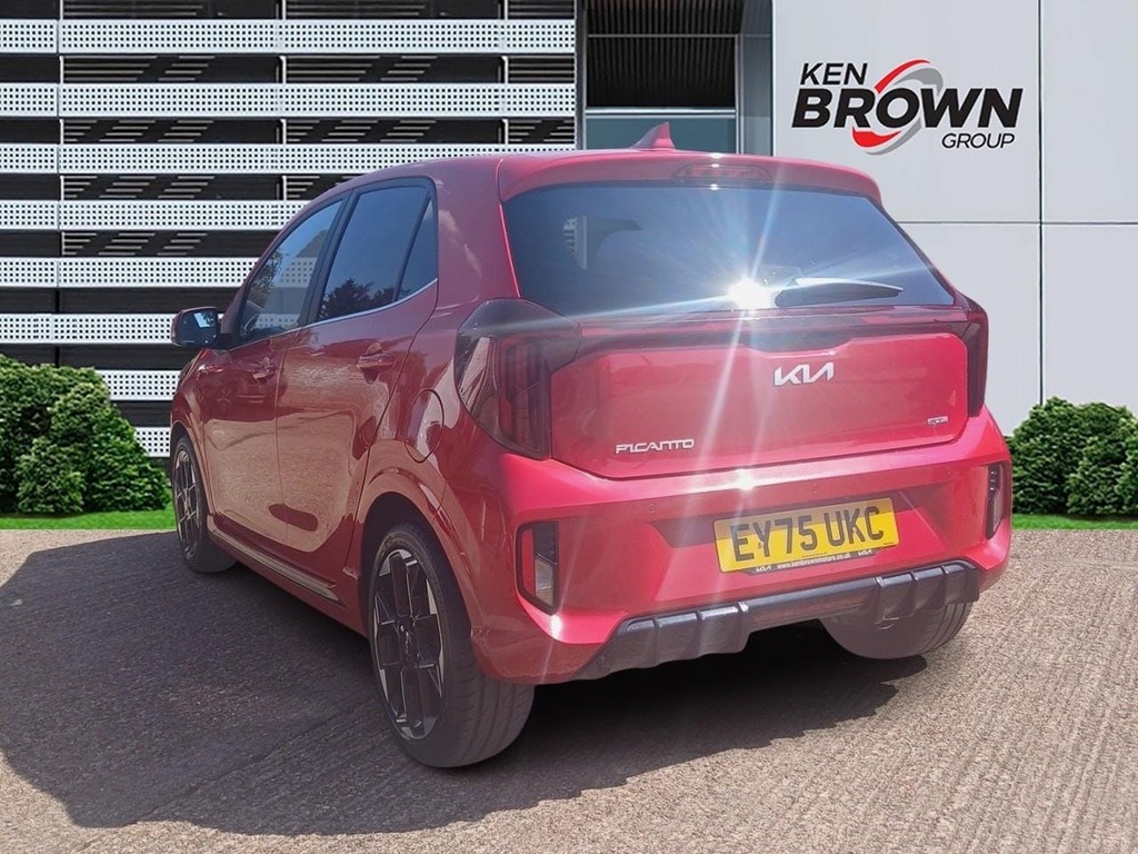Kia Picanto 1.2 Gt Line S Hatchback Amt Red #2