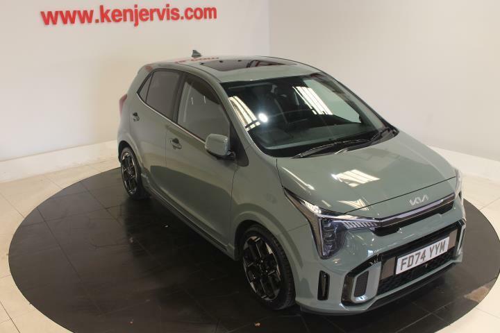 Kia Picanto 1.2 Gt-line S Hatchback Amt Euro 6 Ss FD74YYM Green