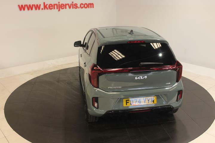 Kia Picanto 1.2 Gt-line S Hatchback Amt Euro 6 Ss FD74YYM Green #5