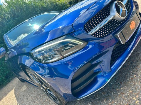 Mercedes-Benz C Class C 300 D KP69UEU Blue #2