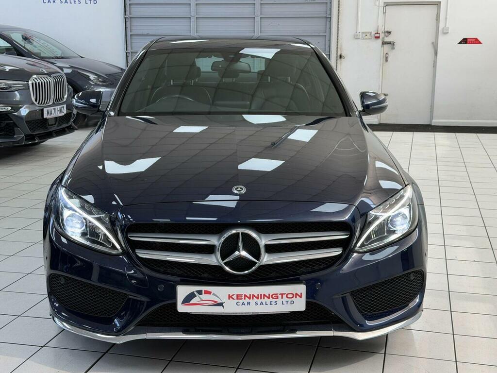 Mercedes-Benz C Class 2.1 C220d Amg Line G-tronic Euro 6 Ss LM18FFP Blue #4